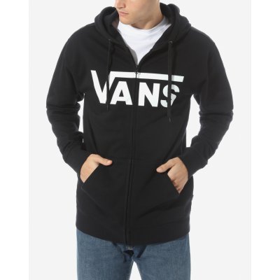 Vans MN VANS CLASSIC ZIP BLACK/WHITE – Zboží Mobilmania