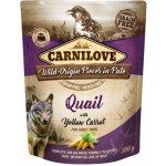 Carnilove Paté Quail with Yellow Carrot 300 g – Sleviste.cz