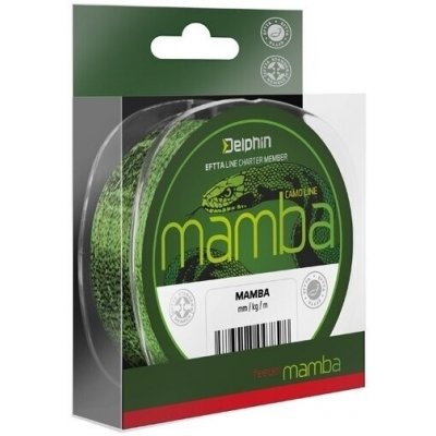 Delphin MAMBA Feeder camo 200 m 0,26 mm – Zboží Mobilmania