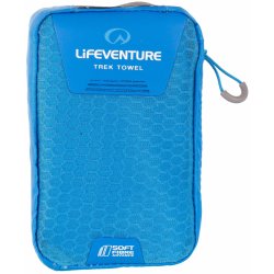 Lifeventure Cestovní ručník SoftFibre Advance Blue Trek L 62 x 110 cm