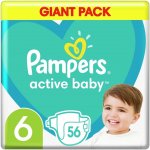 Pampers Active Baby 6 56 ks – Hledejceny.cz
