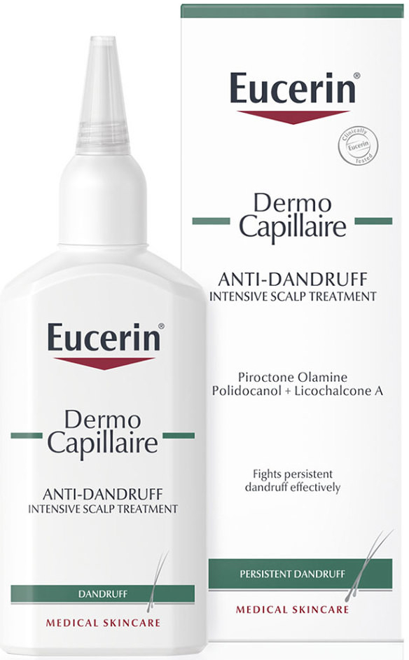 Eucerin DermoCapillaire vlasové tonikum proti lupům (Intense Tonic -  Anti-Dandruff) 100 ml od 455 Kč - Heureka.cz