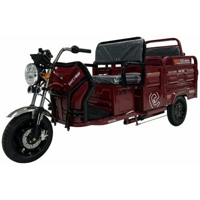 Racceway® Vario, Elektrická pracovní tříkolka červená – Hledejceny.cz
