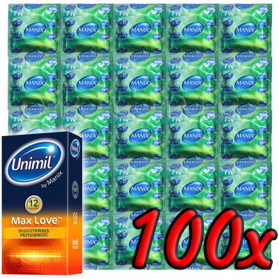 Unimil Max Love Time Control 100 pack – Zboží Mobilmania