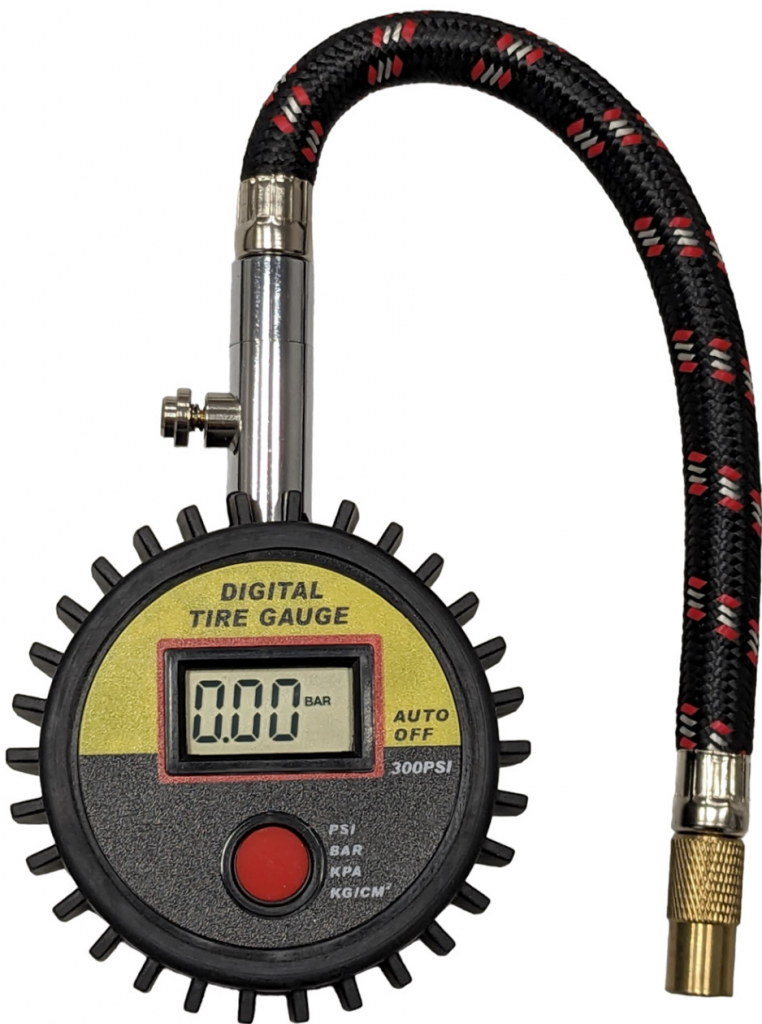 Onpira Digitální měřič tlaku pneumatik / manometr