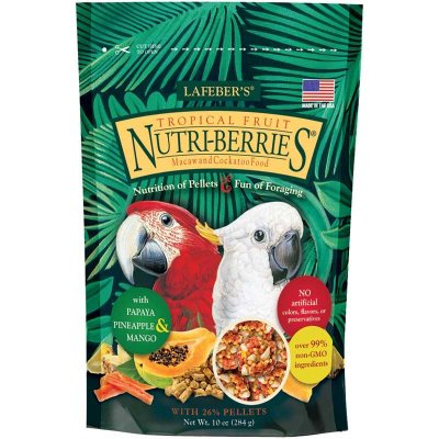 Lafeber Tropical Fruit Nutri-Berries Parrot 284 g – Zboží Mobilmania