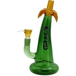 Grace Glass Skleněný Bong Green Palm Tree 27cm 50mm – Zboží Mobilmania