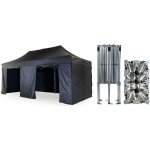 TENTino BIG HEXAGON 4x6 m /6 noh 11A - ČERNÁ – Hledejceny.cz