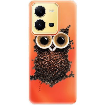 Pouzdro iSaprio - Owl And Coffee - Vivo X80 Lite 5G
