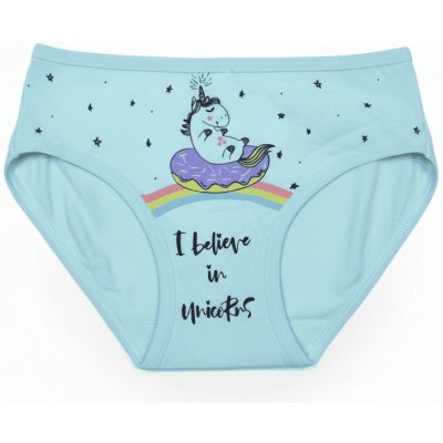 Dívčí spodní kalhotky s jednorožcem mintová – Sleviste.cz