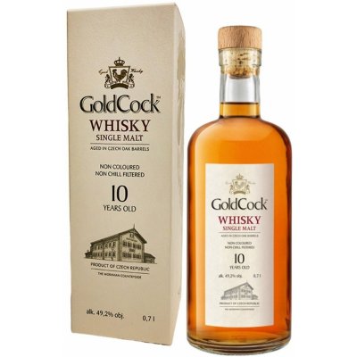 Gold Cock 10y 49,2% 0,7 l (karton)