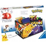 RAVENSBURGER 3D puzzle Úložná krabice Pokémon 216 ks – Zboží Dáma