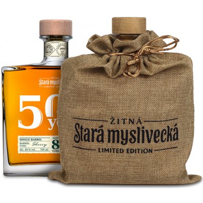 Stará Myslivecká Single Barrel Bourbon Aged 8y 40% 0,7 l (holá láhev)