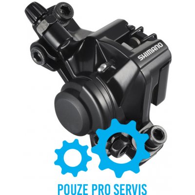 Shimano Altus BR-M375 mechanický přední černá – Zboží Dáma