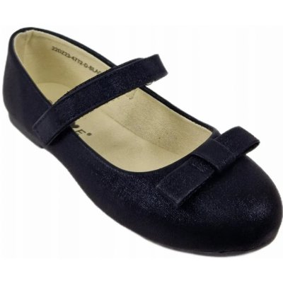 Miss e 4772 balerínky dívčí balerínky elegancke black černá – Hledejceny.cz
