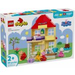 LEGO® DUPLO® 10433 Prasátko Peppa a narozeninový dům – Zboží Živě