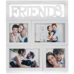 HOME DECOR Fotorámeček na 4 foto FRIENDS 28 x 31 x 2,5 cm – Zboží Živě