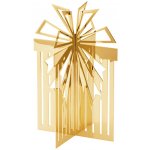 Georg Jensen Pozlacená vánoční dekorace Gift 2025– sběratelská edice, zlatá barva, kov – Hledejceny.cz