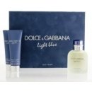 Kosmetická sada Dolce & Gabbana Light Blue Pour Homme EDT 125 ml + balzám po holení 75 ml + sprchový gel 50 ml dárková sada