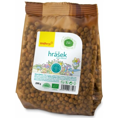 Wolfberry Hrášek BIO semínka na klíčení 200 g – Sleviste.cz