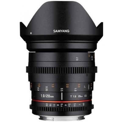 Samyang 20mm T1,9 ED AS UMC MFT – Zboží Mobilmania