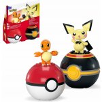 MEGA Pokémon Poké Ball - Charmander a Pichu – Zboží Dáma