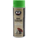 K2 barva na brzdové třmeny a bubny 400 ml zelená | Zboží Auto