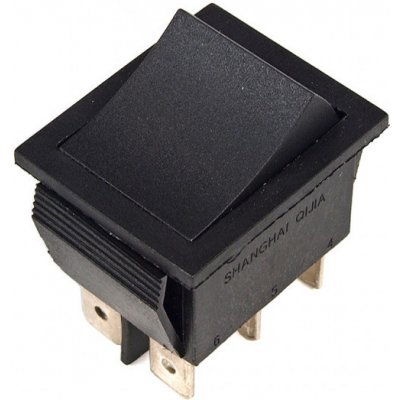 andos Náhradní spínač do pedálu 6 pin pro dětská elektrická vozítka, černý – Zboží Dáma