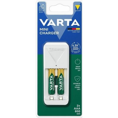 Varta Mini Charger+2xAAA 800mAh 57656-421 – Sleviste.cz