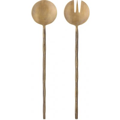 Bloomingville Set dvou mosazných salátových lžic Gaith 28 cm – Hledejceny.cz