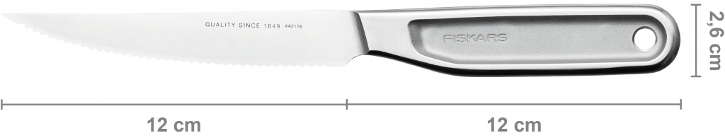 Fiskars Snídaňový nůž All Steel 12 cm