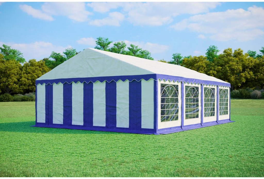 Pártystany-Jičín Párty stan 6x8m MAX 2m Bílá