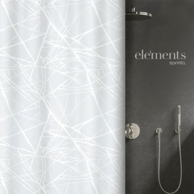 Spirella FORES bílo-šedý 180 x 200 cm – Hledejceny.cz