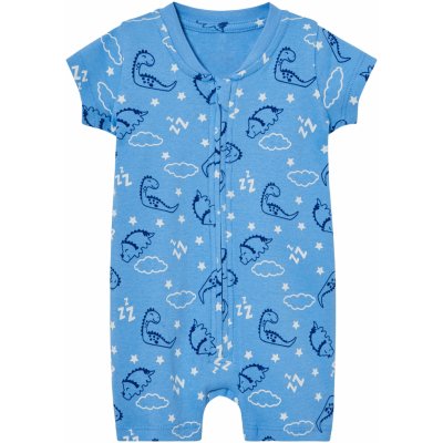 Lupilu Chlapecký overal na spaní s BIO bavlnou modrá – Zboží Dáma