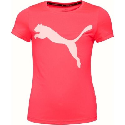 Puma kids sportstyle Core dívčí triko růžová – Sleviste.cz