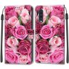 Pouzdro a kryt na mobilní telefon Samsung Protemio 72715 Art Peněženkový kryt Samsung Galaxy A50 ROSES