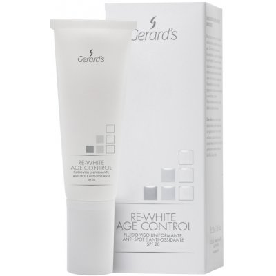 Gerard's Re-White Pleťový fluid na pigmentové skvrny SPF20 50 ml – Zboží Dáma
