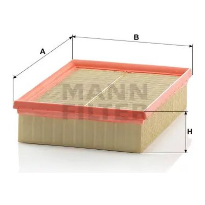 MANN FILTER Vzduchový filtr C 24 128 – Hledejceny.cz