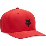 Fox Fox Head Tech Flexfit Hat Flame Red – Zboží Dáma