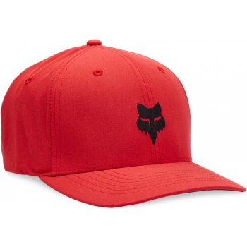 Fox Fox Head Tech Flexfit Hat Flame Red