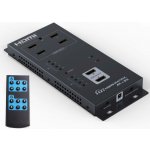 PremiumCord HDMI matrix switch 4:0 s audiem, 4Kx2K khswit42c – Zboží Živě