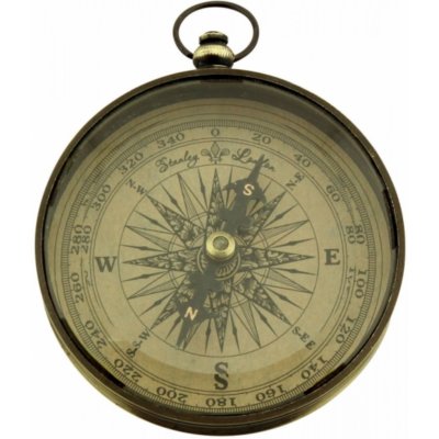 SEA CLUB Kompas mosazný ANTIK Ø 7,5 cm 8566 – Zboží Mobilmania
