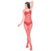 Bodystocking Bdsm-Bodage-Shop Sexy síťovaný bodystocking se vzorováním Červená W085