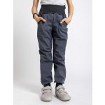 Unuo Dětské softshellové kalhoty s fleecem Street, Tm. Šedá – Hledejceny.cz