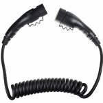 Sectron Nabíjecí kabel spirálový Type 2 Type 2 11 kW 3 × 16 A 400 V 2,5 m | Zboží Auto