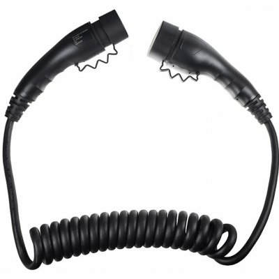 Sectron Nabíjecí kabel spirálový Type 2 Type 2 11 kW 3 × 16 A 400 V 2,5 m | Zboží Auto