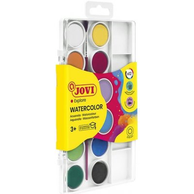 Jovi vodové barvy 12 ks 22 mm – Hledejceny.cz