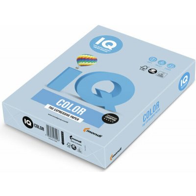 Kopírovací papír IQ Color A4 80g Varianta: ledově modrá – Zboží Mobilmania