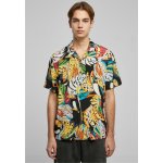 Urban Classics letní plážová pánská košile z lehké viskózy toucans – Zboží Mobilmania