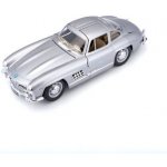 Bburago Mercedes Benz 300 SL 1954 stříbrná 1:24 – Hledejceny.cz